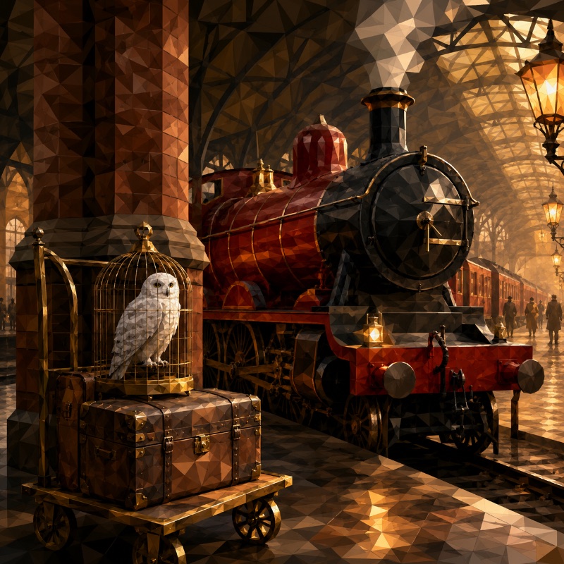 KINO puzzle artwork for Harry Potter and the Philosopher's Stone