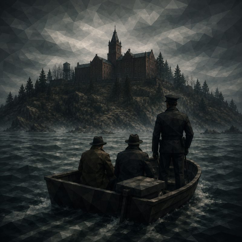 KINO puzzle artwork for Shutter Island
