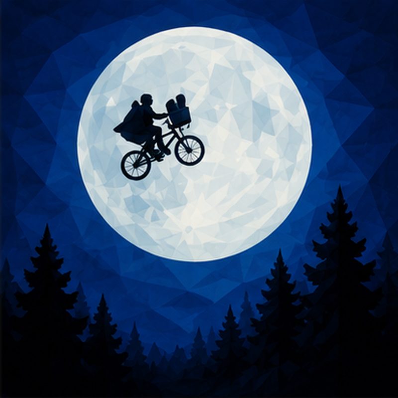 KINO puzzle artwork for E.T. the Extra-Terrestrial