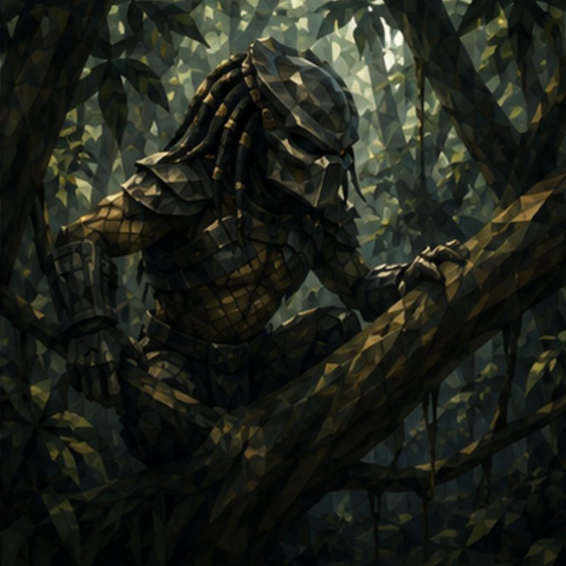 KINO puzzle artwork for Predator