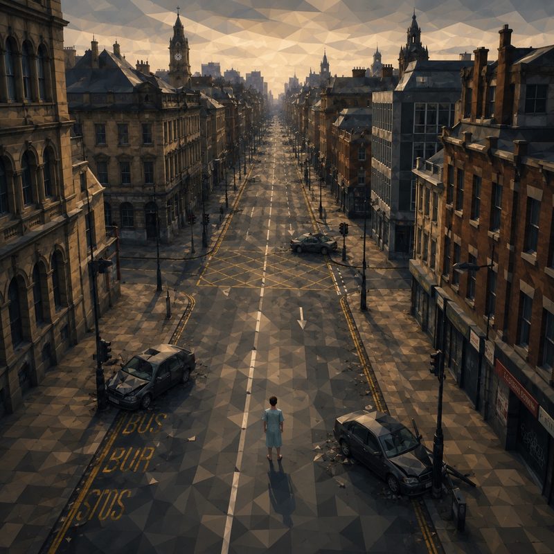 KINO puzzle artwork for 28 Days Later