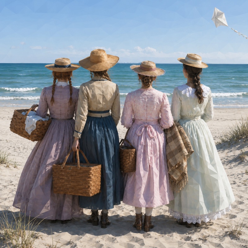KINO puzzle artwork for Little Women