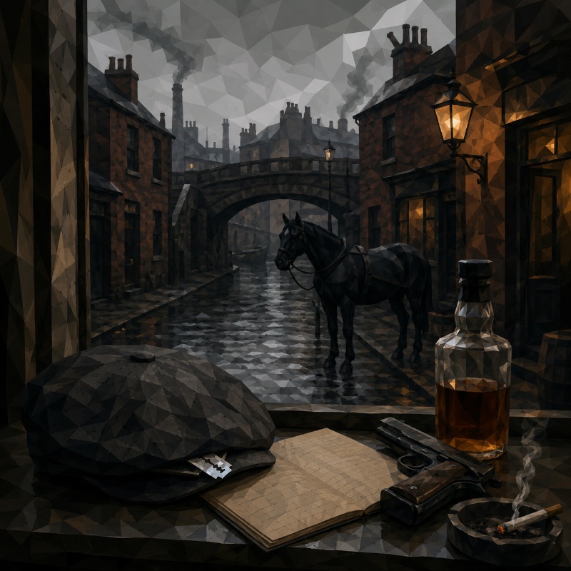 KINO puzzle artwork for Peaky Blinders
