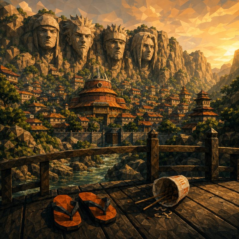 KINO puzzle artwork for Naruto Shippūden