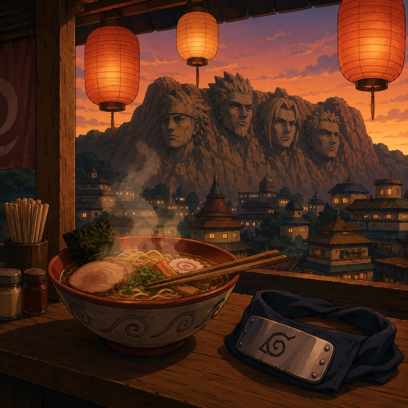 KINO puzzle artwork for Naruto