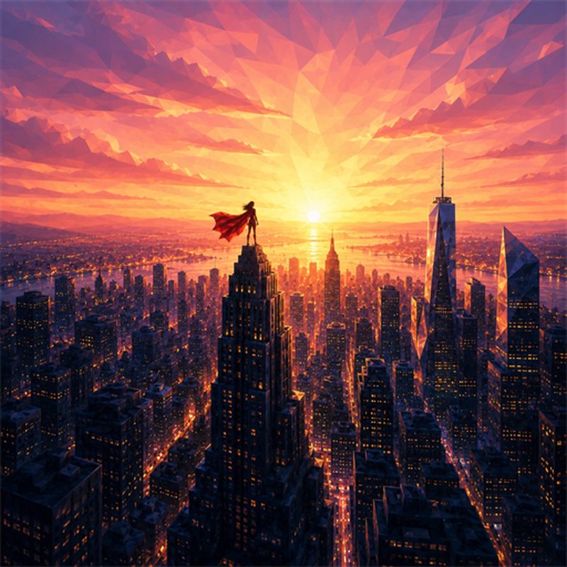 KINO puzzle artwork for Supergirl