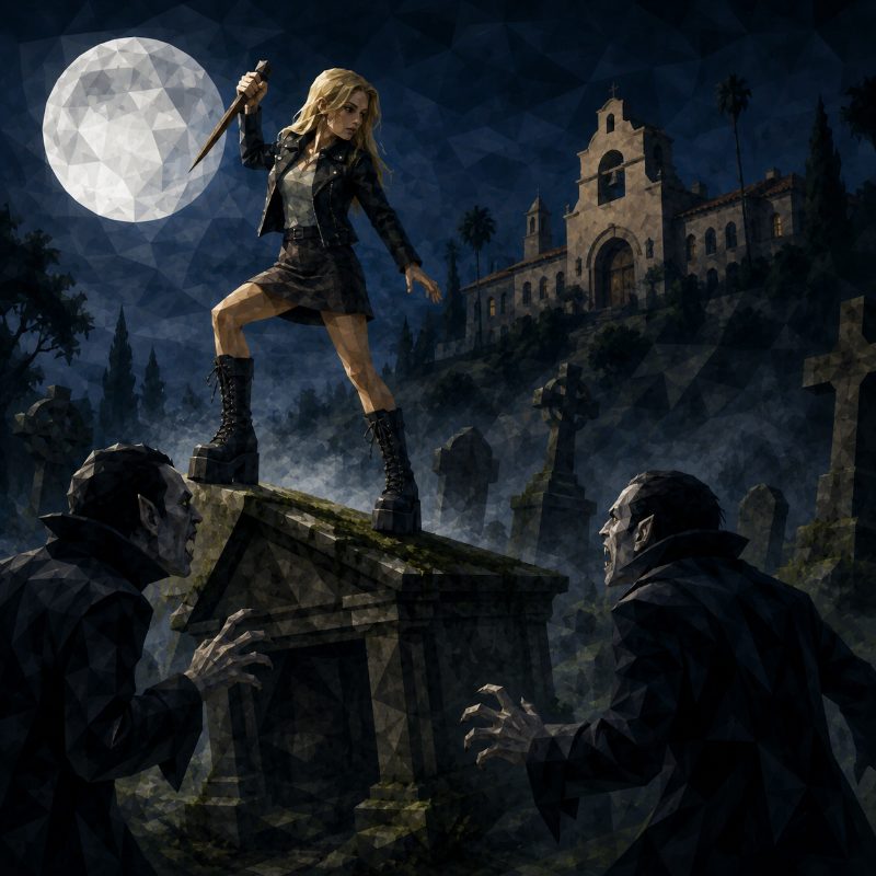 KINO puzzle artwork for Buffy the Vampire Slayer