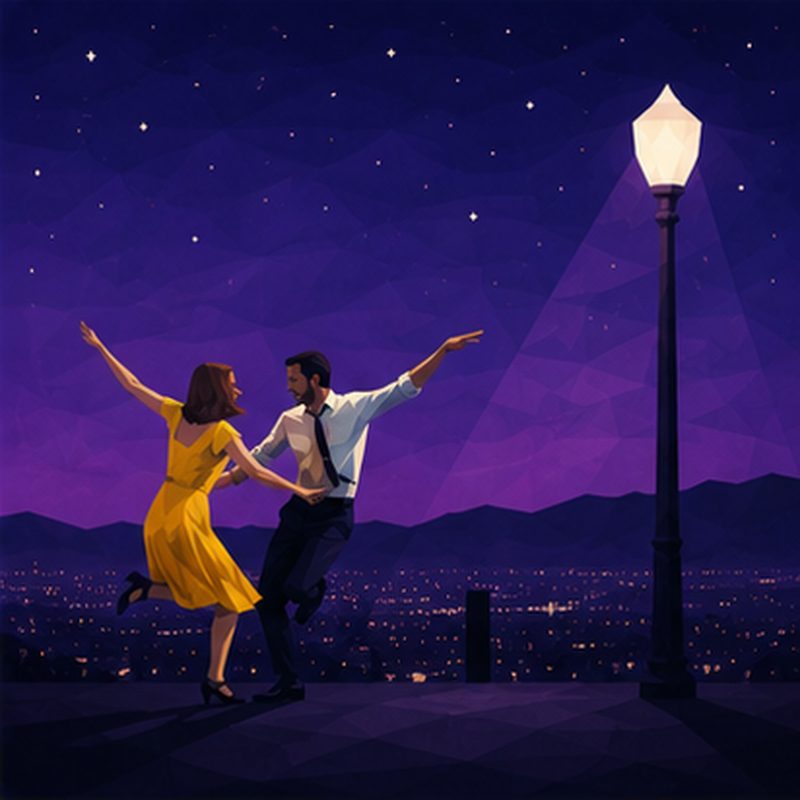 KINO puzzle artwork for La La Land
